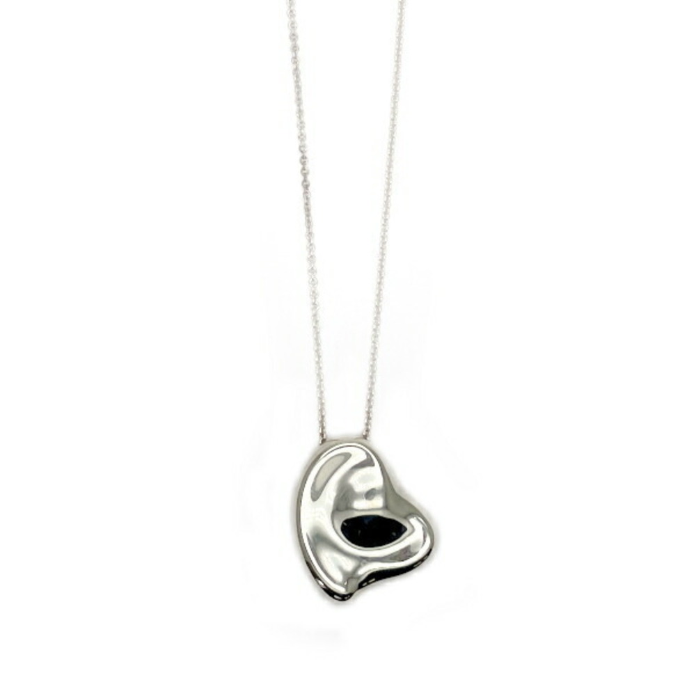 Tiffany Full Heart Large Necklace Silver